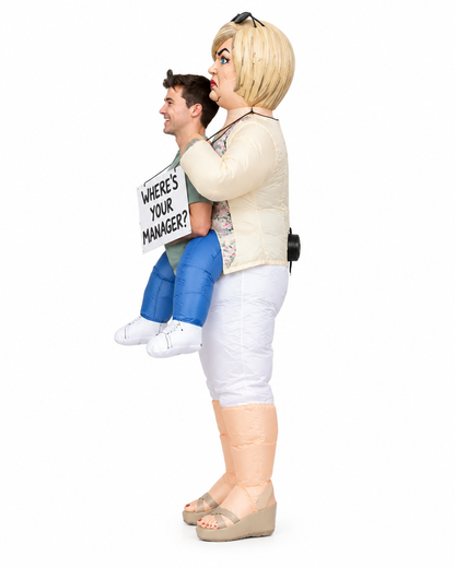 Karen Carry-Me™ Inflatable Costume.